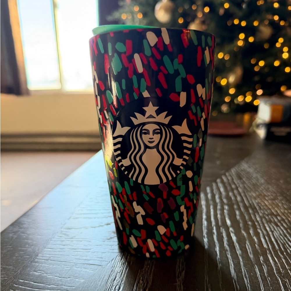 Starbucks Confetti Ceramic Tumbler